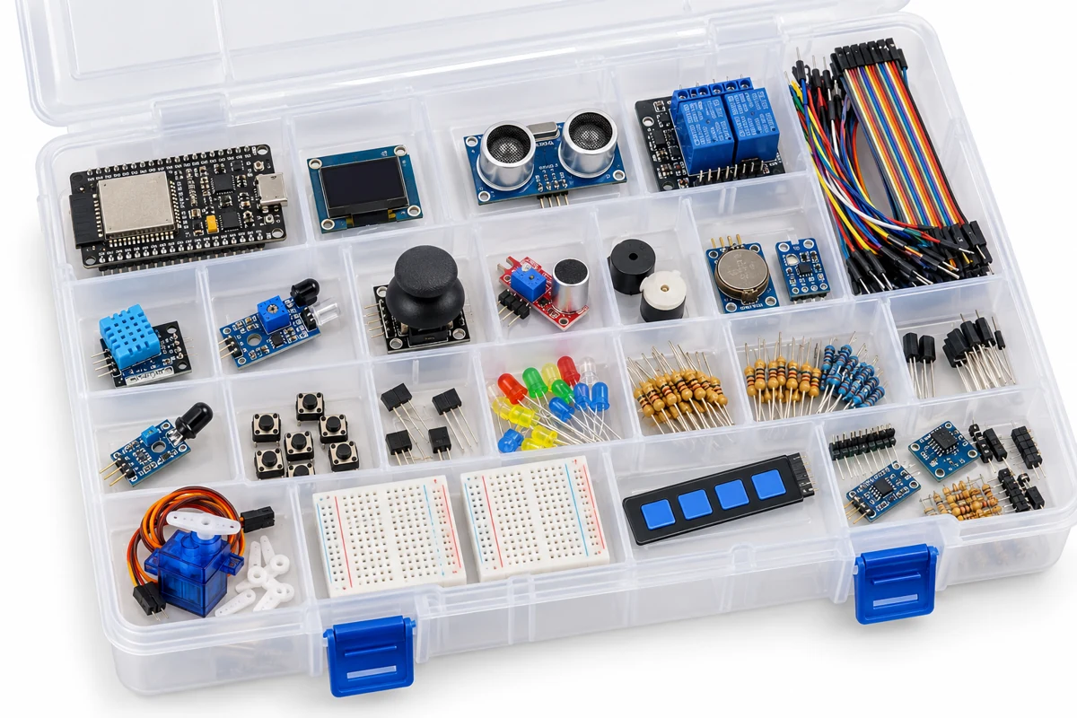 Kit de robótica IoT con ESP32